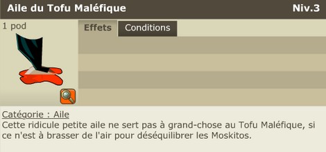 aile tofu maléfique